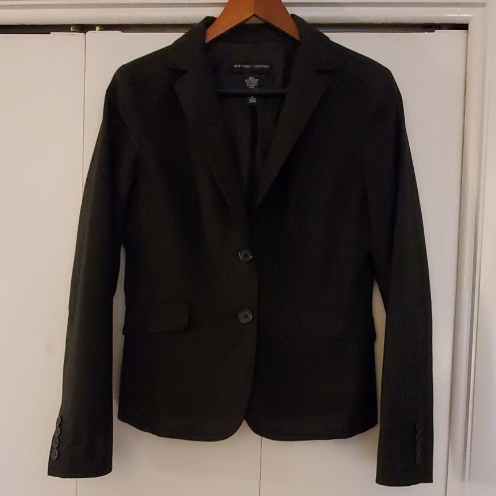 Black suit jacket